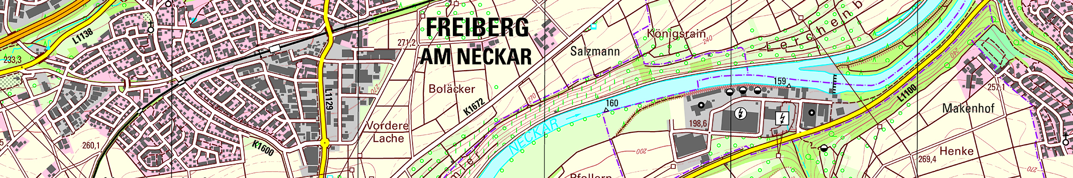Ausschnitt aus der DTK25