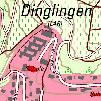 Beispiel DTK10 Rasterkarte