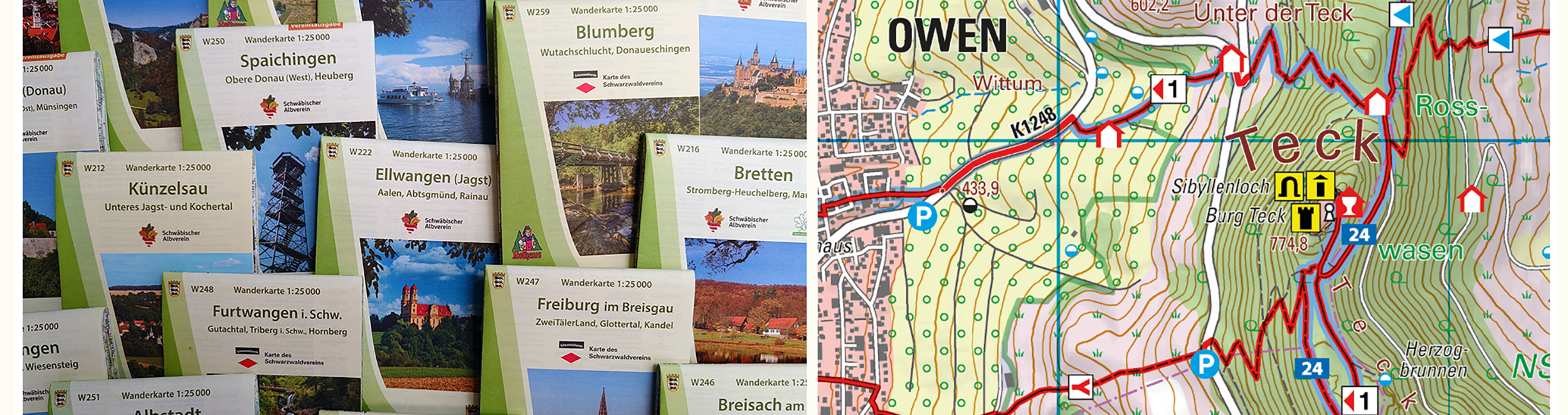 Banner Wanderkarten